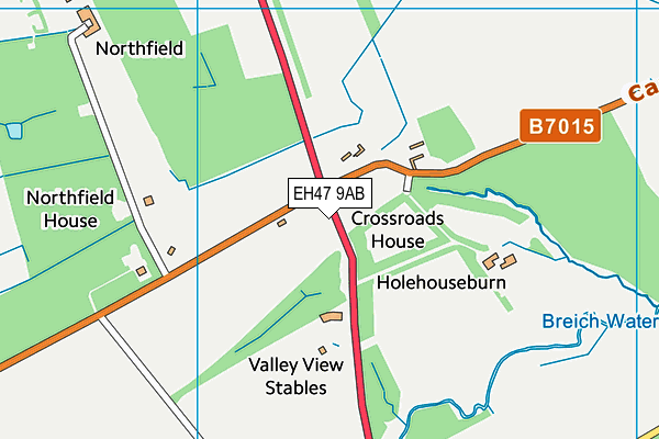EH47 9AB map - OS VectorMap District (Ordnance Survey) EH47 9AB map - OS VectorMap District (Ordnance Survey)