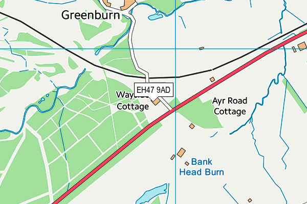 EH47 9AD map - OS VectorMap District (Ordnance Survey) EH47 9AD map - OS VectorMap District (Ordnance Survey)