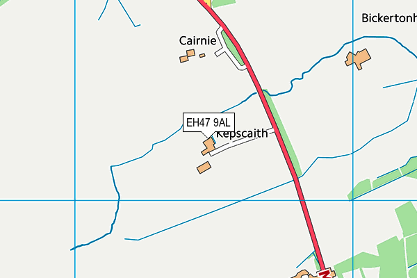 EH47 9AL map - OS VectorMap District (Ordnance Survey) EH47 9AL map - OS VectorMap District (Ordnance Survey)
