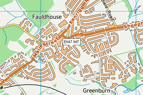 EH47 9AT map - OS VectorMap District (Ordnance Survey) EH47 9AT map - OS VectorMap District (Ordnance Survey)