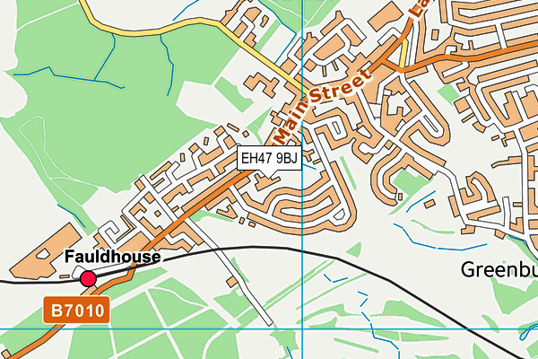 EH47 9BJ map - OS VectorMap District (Ordnance Survey) EH47 9BJ map - OS VectorMap District (Ordnance Survey)