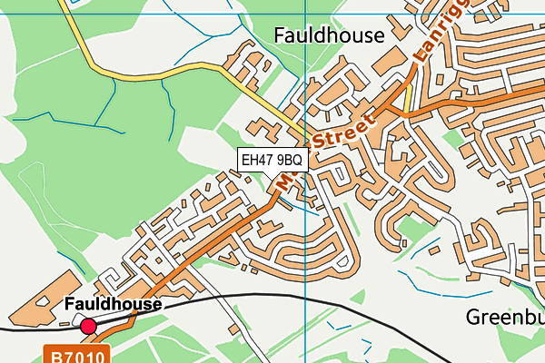 EH47 9BQ map - OS VectorMap District (Ordnance Survey) EH47 9BQ map - OS VectorMap District (Ordnance Survey)
