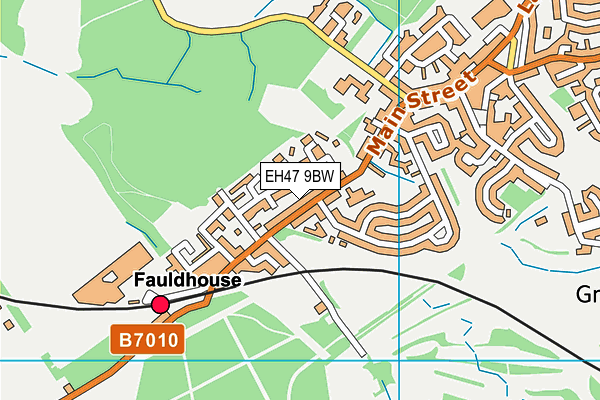 EH47 9BW map - OS VectorMap District (Ordnance Survey) EH47 9BW map - OS VectorMap District (Ordnance Survey)