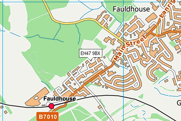 EH47 9BX map - OS VectorMap District (Ordnance Survey) EH47 9BX map - OS VectorMap District (Ordnance Survey)