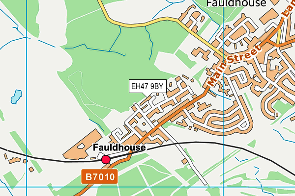 EH47 9BY map - OS VectorMap District (Ordnance Survey) EH47 9BY map - OS VectorMap District (Ordnance Survey)