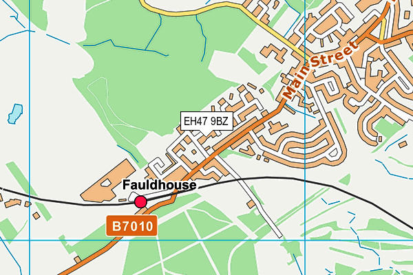 EH47 9BZ map - OS VectorMap District (Ordnance Survey) EH47 9BZ map - OS VectorMap District (Ordnance Survey)