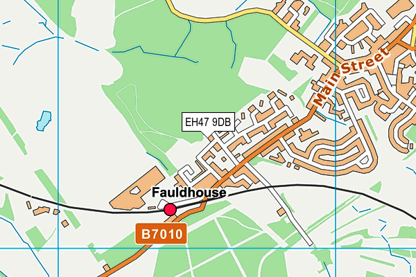 EH47 9DB map - OS VectorMap District (Ordnance Survey) EH47 9DB map - OS VectorMap District (Ordnance Survey)