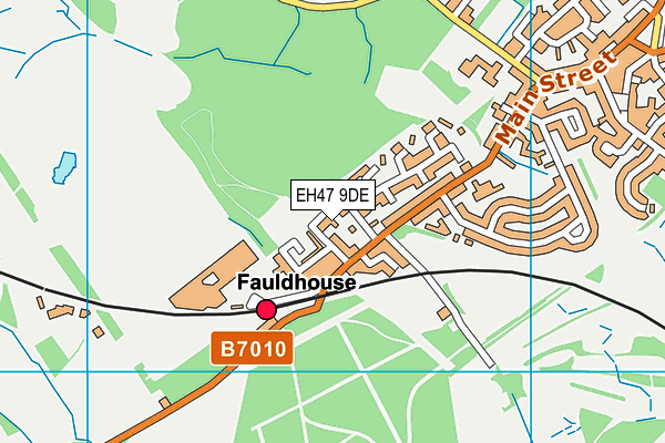 EH47 9DE map - OS VectorMap District (Ordnance Survey) EH47 9DE map - OS VectorMap District (Ordnance Survey)