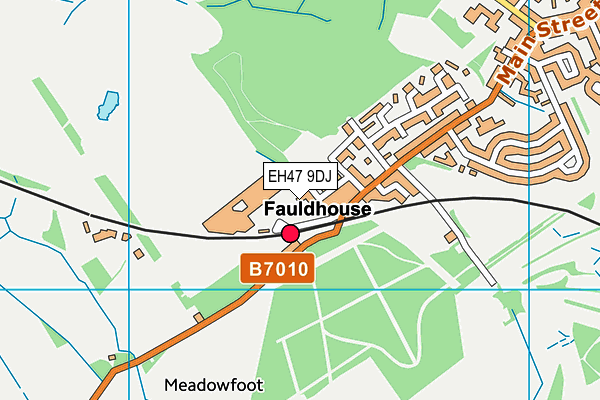 EH47 9DJ map - OS VectorMap District (Ordnance Survey) EH47 9DJ map - OS VectorMap District (Ordnance Survey)