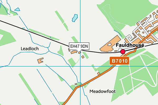 EH47 9DN map - OS VectorMap District (Ordnance Survey) EH47 9DN map - OS VectorMap District (Ordnance Survey)