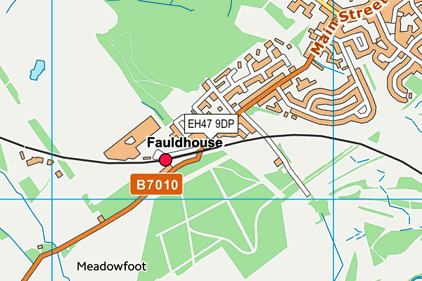 EH47 9DP map - OS VectorMap District (Ordnance Survey) EH47 9DP map - OS VectorMap District (Ordnance Survey)