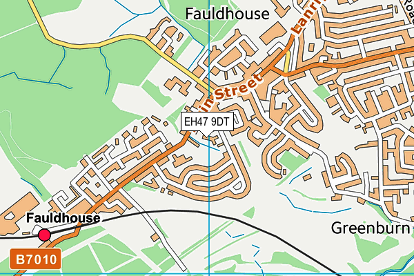 EH47 9DT map - OS VectorMap District (Ordnance Survey) EH47 9DT map - OS VectorMap District (Ordnance Survey)
