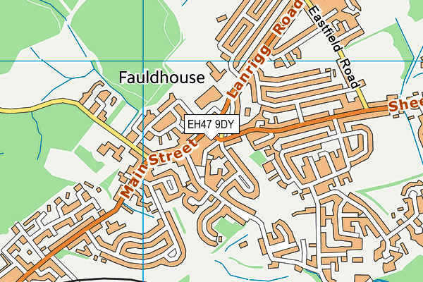 EH47 9DY map - OS VectorMap District (Ordnance Survey) EH47 9DY map - OS VectorMap District (Ordnance Survey)