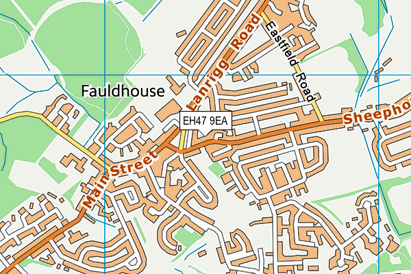 EH47 9EA map - OS VectorMap District (Ordnance Survey) EH47 9EA map - OS VectorMap District (Ordnance Survey)
