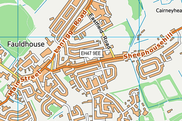 EH47 9EE map - OS VectorMap District (Ordnance Survey) EH47 9EE map - OS VectorMap District (Ordnance Survey)