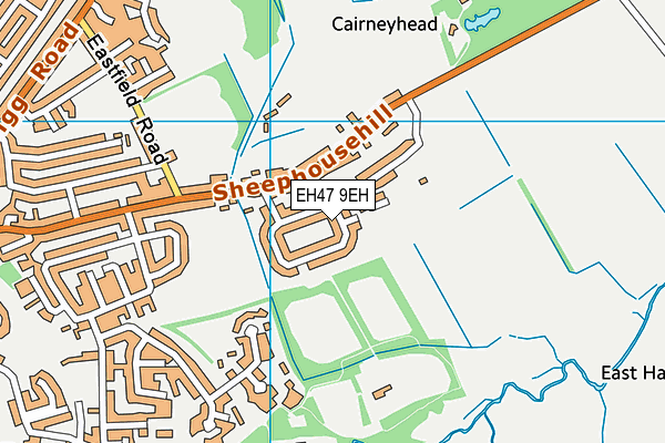 EH47 9EH map - OS VectorMap District (Ordnance Survey) EH47 9EH map - OS VectorMap District (Ordnance Survey)