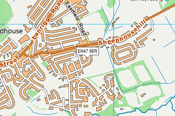 EH47 9ER map - OS VectorMap District (Ordnance Survey) EH47 9ER map - OS VectorMap District (Ordnance Survey)