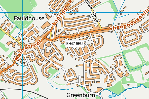 EH47 9EU map - OS VectorMap District (Ordnance Survey) EH47 9EU map - OS VectorMap District (Ordnance Survey)