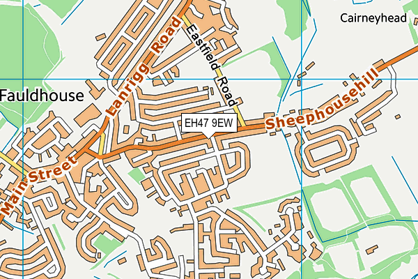 EH47 9EW map - OS VectorMap District (Ordnance Survey) EH47 9EW map - OS VectorMap District (Ordnance Survey)