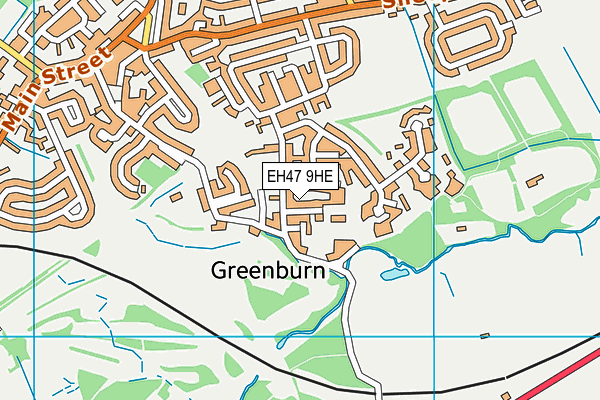 EH47 9HE map - OS VectorMap District (Ordnance Survey) EH47 9HE map - OS VectorMap District (Ordnance Survey)