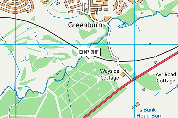 EH47 9HF map - OS VectorMap District (Ordnance Survey) EH47 9HF map - OS VectorMap District (Ordnance Survey)
