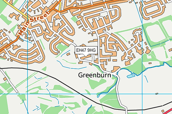 EH47 9HG map - OS VectorMap District (Ordnance Survey) EH47 9HG map - OS VectorMap District (Ordnance Survey)