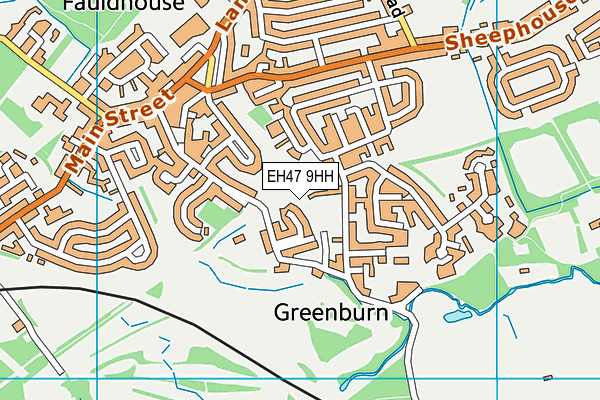 EH47 9HH map - OS VectorMap District (Ordnance Survey) EH47 9HH map - OS VectorMap District (Ordnance Survey)