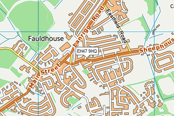 EH47 9HQ map - OS VectorMap District (Ordnance Survey) EH47 9HQ map - OS VectorMap District (Ordnance Survey)