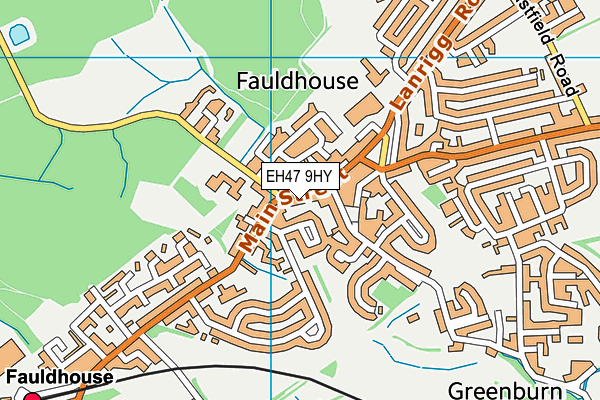 EH47 9HY map - OS VectorMap District (Ordnance Survey) EH47 9HY map - OS VectorMap District (Ordnance Survey)