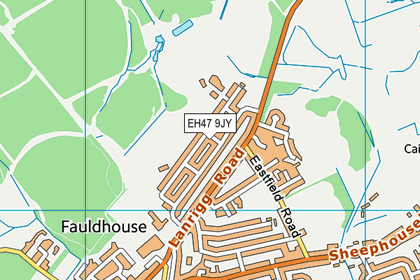 EH47 9JY map - OS VectorMap District (Ordnance Survey) EH47 9JY map - OS VectorMap District (Ordnance Survey)