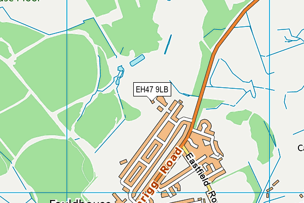 EH47 9LB map - OS VectorMap District (Ordnance Survey) EH47 9LB map - OS VectorMap District (Ordnance Survey)