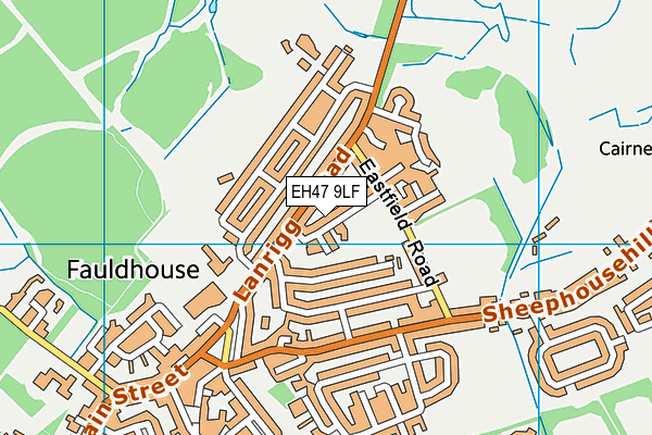 EH47 9LF map - OS VectorMap District (Ordnance Survey) EH47 9LF map - OS VectorMap District (Ordnance Survey)