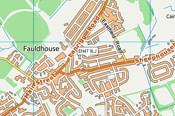 EH47 9LJ map - OS VectorMap District (Ordnance Survey) EH47 9LJ map - OS VectorMap District (Ordnance Survey)
