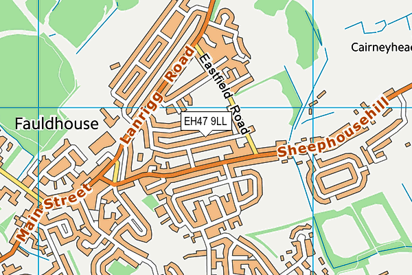 EH47 9LL map - OS VectorMap District (Ordnance Survey) EH47 9LL map - OS VectorMap District (Ordnance Survey)