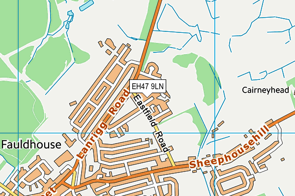 EH47 9LN map - OS VectorMap District (Ordnance Survey) EH47 9LN map - OS VectorMap District (Ordnance Survey)
