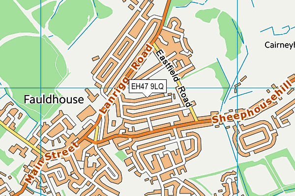 EH47 9LQ map - OS VectorMap District (Ordnance Survey) EH47 9LQ map - OS VectorMap District (Ordnance Survey)