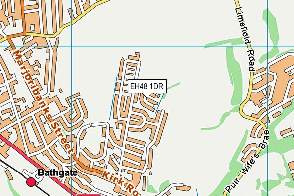 EH48 1DR map - OS VectorMap District (Ordnance Survey) EH48 1DR map - OS VectorMap District (Ordnance Survey)