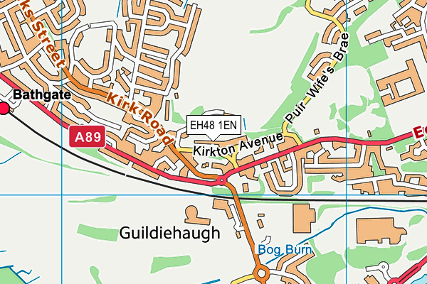 EH48 1EN map - OS VectorMap District (Ordnance Survey) EH48 1EN map - OS VectorMap District (Ordnance Survey)