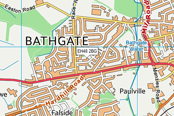 EH48 2BG map - OS VectorMap District (Ordnance Survey) EH48 2BG map - OS VectorMap District (Ordnance Survey)