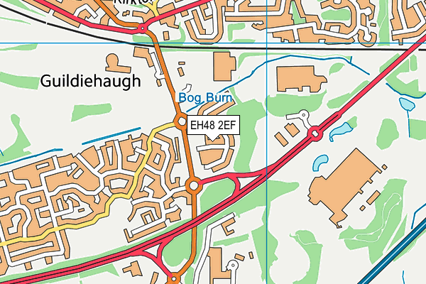 EH48 2EF map - OS VectorMap District (Ordnance Survey) EH48 2EF map - OS VectorMap District (Ordnance Survey)