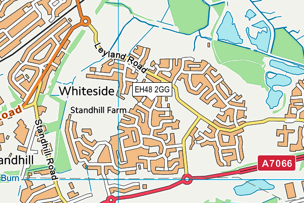 EH48 2GG map - OS VectorMap District (Ordnance Survey) EH48 2GG map - OS VectorMap District (Ordnance Survey)