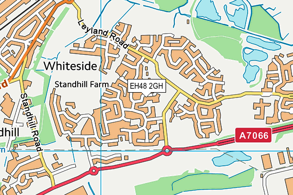 EH48 2GH map - OS VectorMap District (Ordnance Survey) EH48 2GH map - OS VectorMap District (Ordnance Survey)