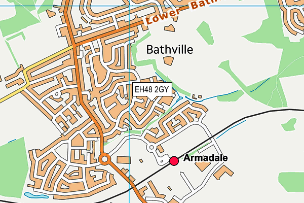 EH48 2GY map - OS VectorMap District (Ordnance Survey) EH48 2GY map - OS VectorMap District (Ordnance Survey)