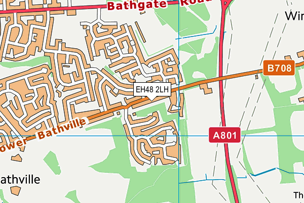 EH48 2LH map - OS VectorMap District (Ordnance Survey) EH48 2LH map - OS VectorMap District (Ordnance Survey)