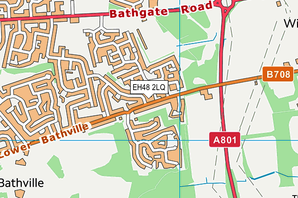 EH48 2LQ map - OS VectorMap District (Ordnance Survey) EH48 2LQ map - OS VectorMap District (Ordnance Survey)