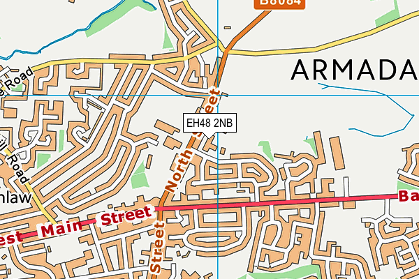 EH48 2NB map - OS VectorMap District (Ordnance Survey) EH48 2NB map - OS VectorMap District (Ordnance Survey)