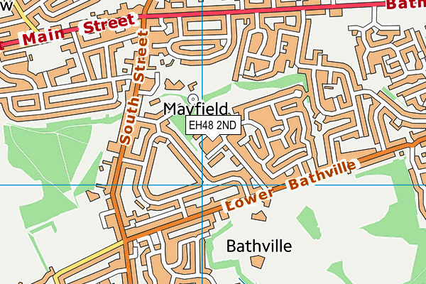 EH48 2ND map - OS VectorMap District (Ordnance Survey) EH48 2ND map - OS VectorMap District (Ordnance Survey)
