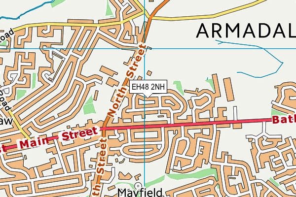 EH48 2NH map - OS VectorMap District (Ordnance Survey) EH48 2NH map - OS VectorMap District (Ordnance Survey)
