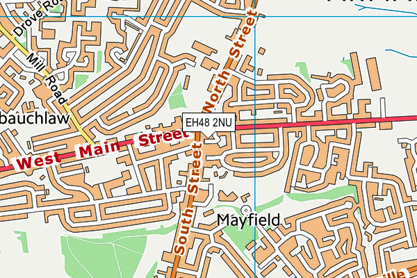 EH48 2NU map - OS VectorMap District (Ordnance Survey) EH48 2NU map - OS VectorMap District (Ordnance Survey)