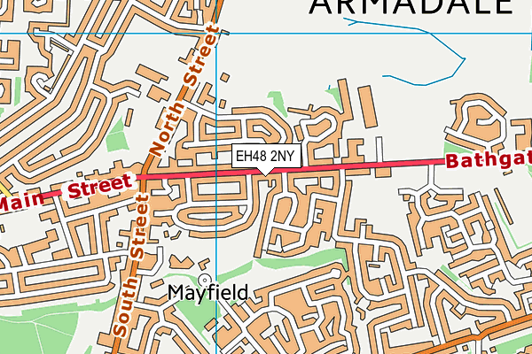 EH48 2NY map - OS VectorMap District (Ordnance Survey) EH48 2NY map - OS VectorMap District (Ordnance Survey)
